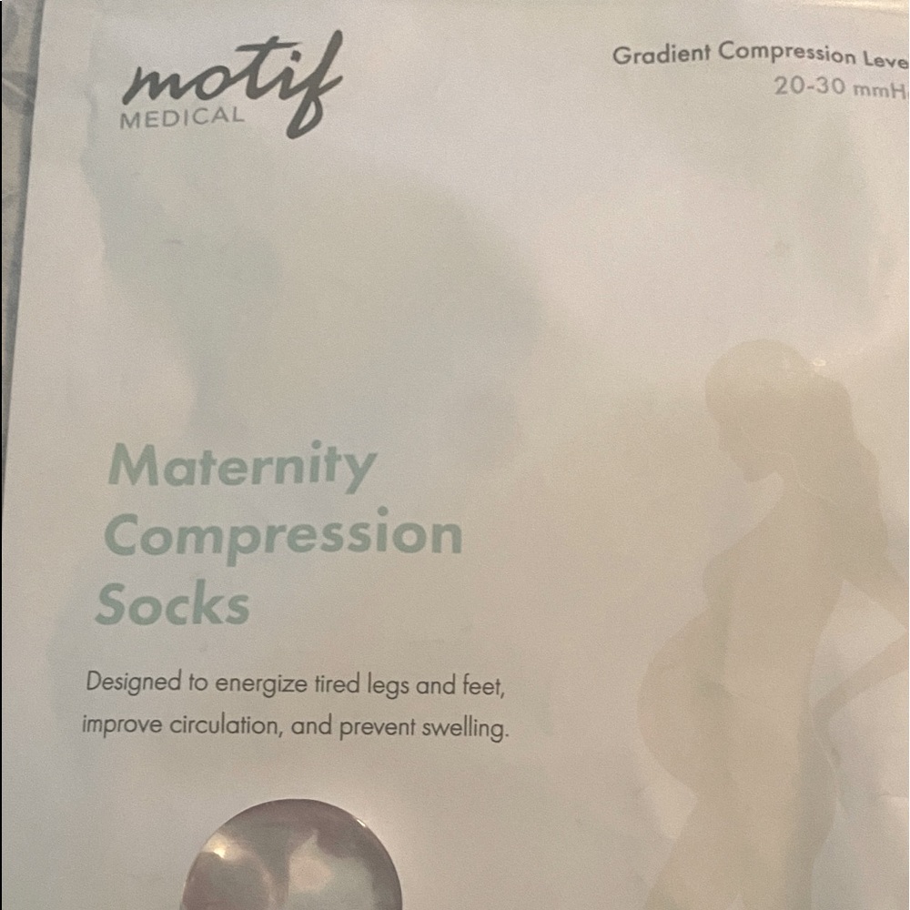Maternity compression socks
